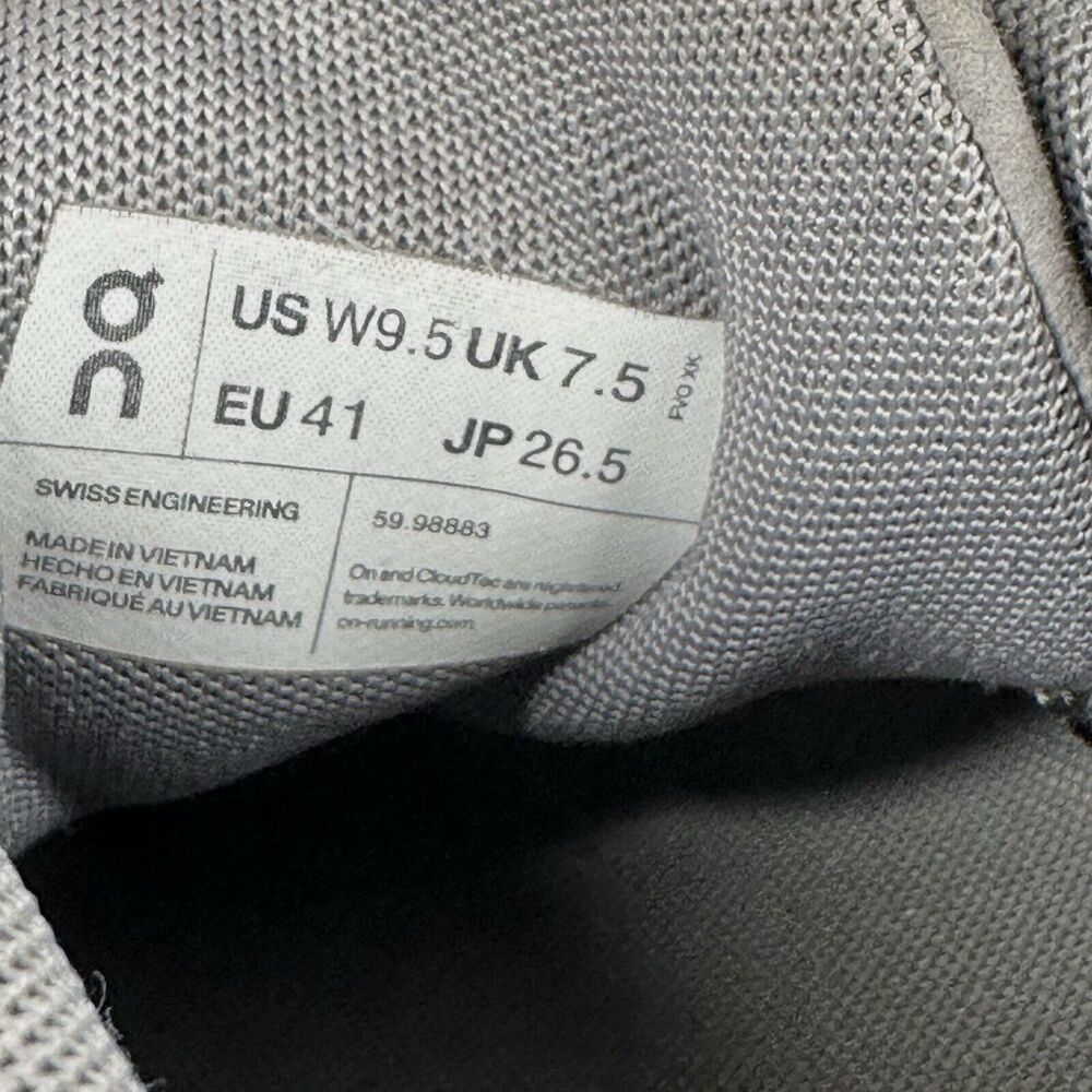 On Cloud 5 Women’s Running Shoes | Zinc / Shell Women’s Size W9.5 59.98883 - Picture 13 of 14